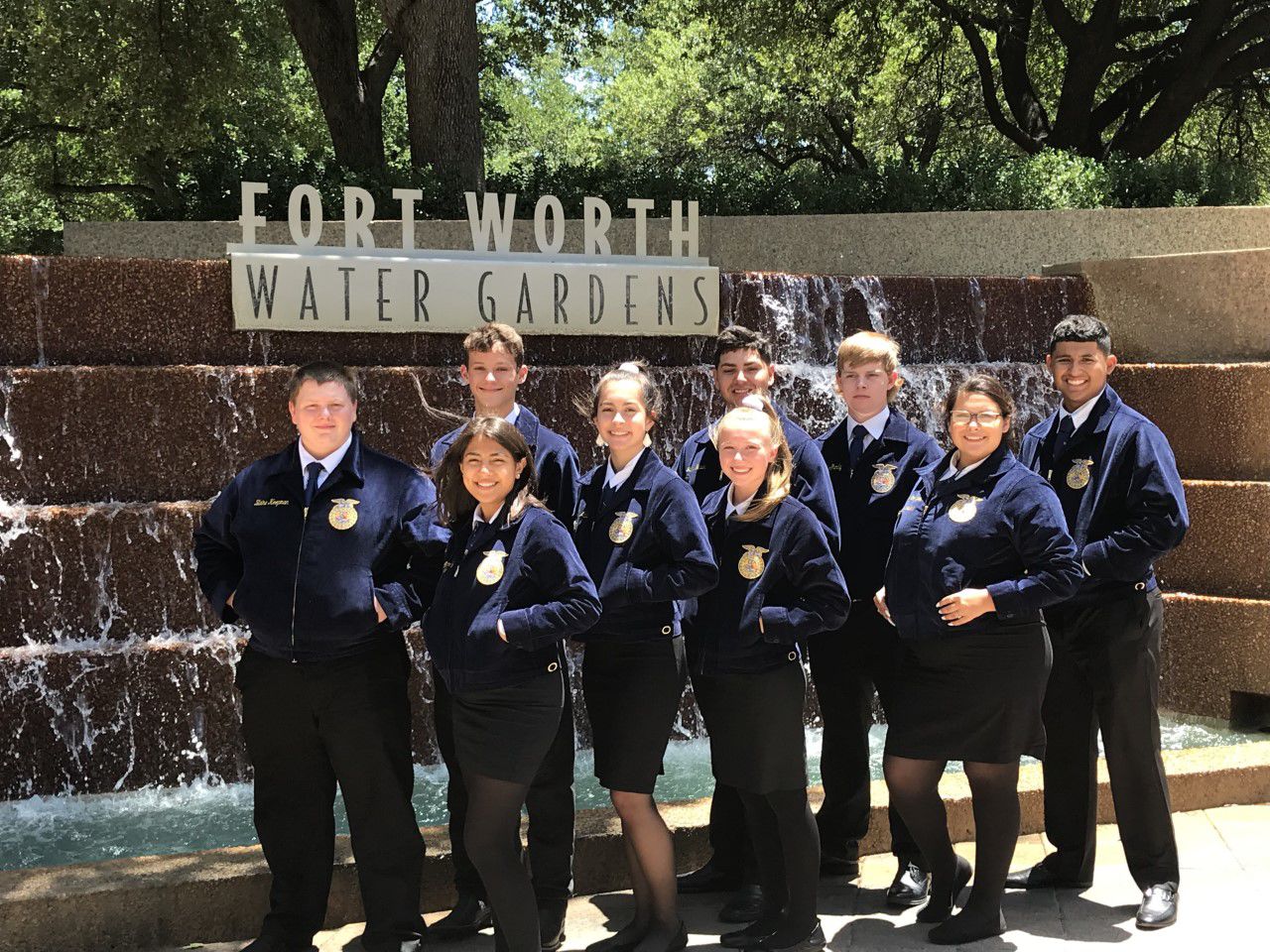 Victoria East FFA members attend convention in Fort Worth
